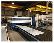 5KW TRUMPF TRULASER 5060 CO2 LASER,LOADMASTER,6.5' X 20' DUAL PALLE