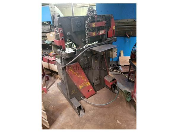 75 TON EDWARDS JAWS IV HYDRAULIC IRONWORKER 75 TON EDWARDS JAWS IV HYDRAULIC IRONWORKER