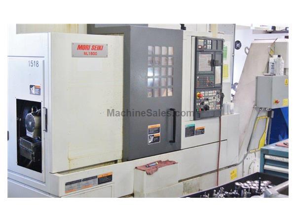 36&quot; Swing 20&quot; Centers Mori Seiki NL-1500SY/500 CNC LATHE, Mori MSX-850III w/MAPPS, Live Tool, Subspindle,