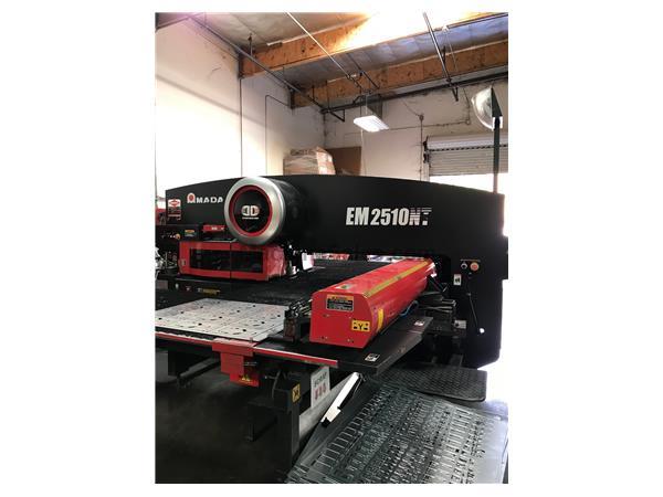 22 Ton Amada EM-2510NT CNC Turret Punch