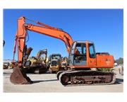 2004 Hitachi ZX160LC w/Hydraulic Thumb & Cab w/ A/C & Heat - Stock