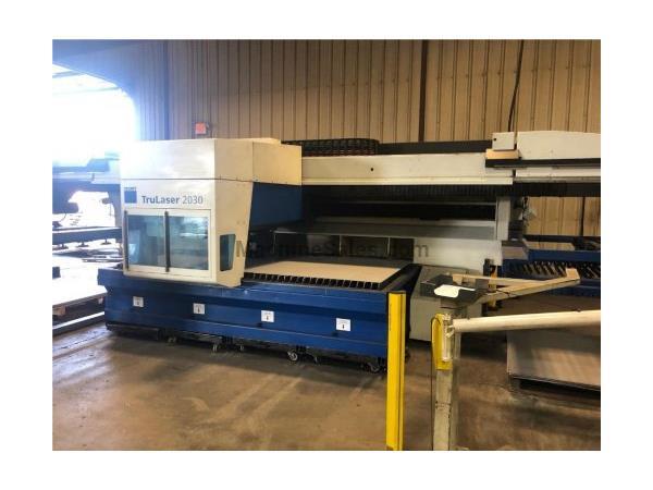 TRUMPF TRULASER 2030, 3200 WATT, 5' X 10',CO2,AUTO LOAD/UNLOAD MFG: