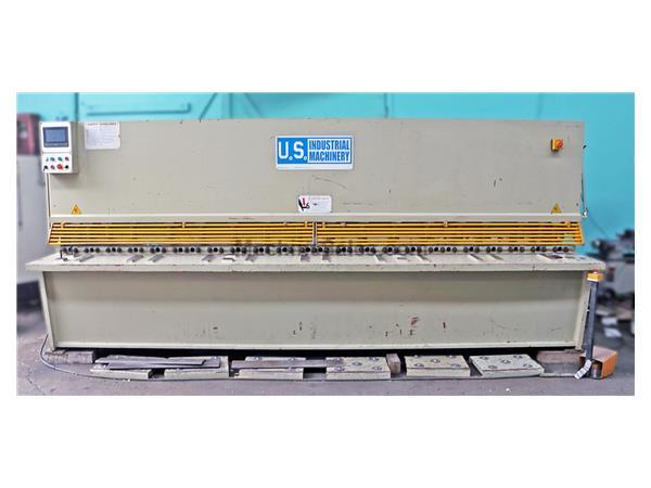 1/4" x 13' US INDUSTRIAL Hydraulic CNC Power Squaring Shear, 2015 1/4" x 13' US INDUSTRIAL Hydraulic CNC Power Squaring Shear, 2015