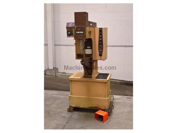 6 Ton, Haeger HP6-B Insertion Press, 18" Throat, 0-8 1/2" Vertica 6 Ton, Haeger HP6-B Insertion Press, 18" Throat, 0-8 1/2" Vertica
