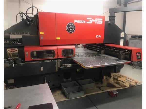 33 Ton Amada Pega 345 Queen CNC Turret Punch 33 Ton Amada Pega 345 Queen CNC Turret Punch