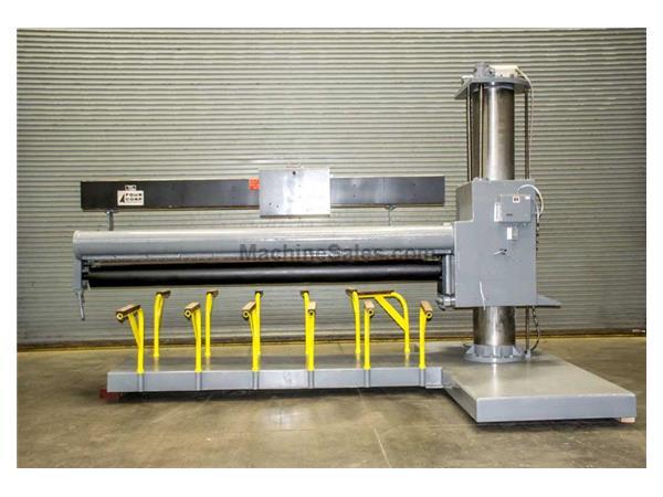 Four Corp # PA00-120 , combination seam welder, 124" clamping & welding length, W/C m Four Corp # PA00-120 , combination seam welder, 124" clamping & welding length, W/C m