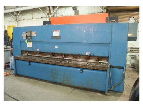 1/2" x 12' Cincinnati Century # 4H12 , hydraulic shear,36" FOPBG,25 HP,13 holddo 1/2" x 12' Cincinnati Century # 4H12 , hydraulic shear,36" FOPBG,25 HP,13 holddo