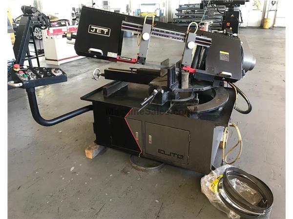10" x 18" Jet # EHB-1018VM , horiz dual mitering saw, 2 HP, 1" x .035" 10" x 18" Jet # EHB-1018VM , horiz dual mitering saw, 2 HP, 1" x .035"