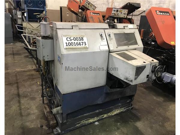 3-1/2" Tsune # TK5M90PL , auto non-ferrous circular saw,20' incline loading magazine, 3-1/2" Tsune # TK5M90PL , auto non-ferrous circular saw,20' incline loading magazine,