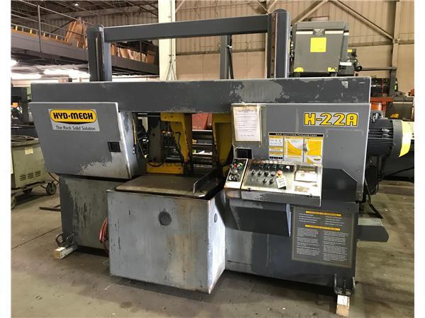 22" x 22" Hyd-Mech # H-22A , auto, 27" whl diameter, 50-350 FPM, MTA-100 co 22" x 22" Hyd-Mech # H-22A , auto, 27" whl diameter, 50-350 FPM, MTA-100 co