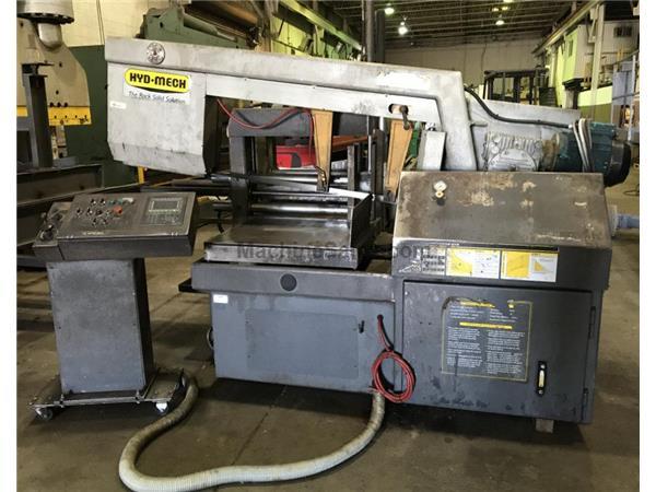 20" x 30" Hyd-Mech # M-20A , fully auto horizontal mitering band saw, prog.miter 20" x 30" Hyd-Mech # M-20A , fully auto horizontal mitering band saw, prog.miter