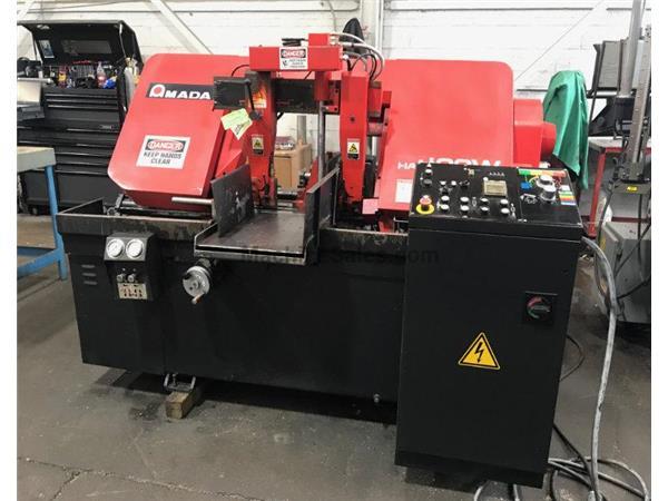 16" x 16" Amada # HA-400W , automatic horizontal band saw, 50-295 FPM, 2015, #10 16" x 16" Amada # HA-400W , automatic horizontal band saw, 50-295 FPM, 2015, #10