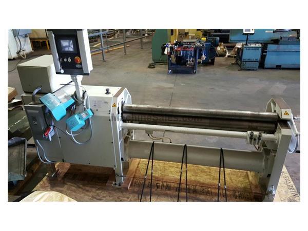 .118&quot; x 60&quot; Fasti # 134-15/2 , CNC slip roll,4&quot; top roll,1.5 HP, FM5R control,3-roll,230 FPM