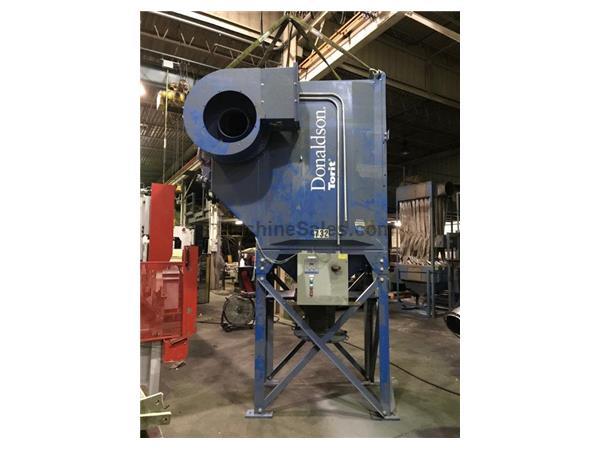 5000 cfm Donaldson Torit # DFO3-12 Downflo, oval, 15 HP, 12 filters, Delta P Plus