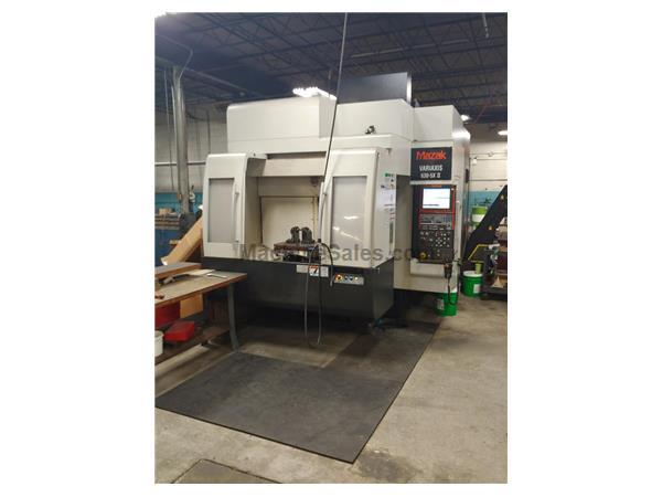 2010 Mazak Variaxis 630-5X II with pallet changer 2010 Mazak Variaxis 630-5X II with pallet changer