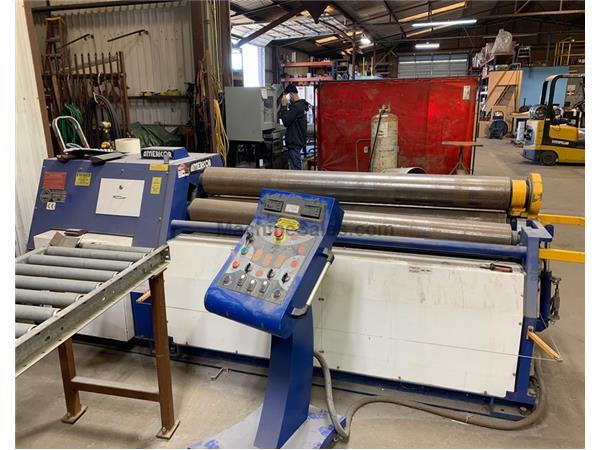 3/8&quot; x 72&quot; AMERICOR 4RDP200/6, 4 Roll Plate Bending Roll, 2012