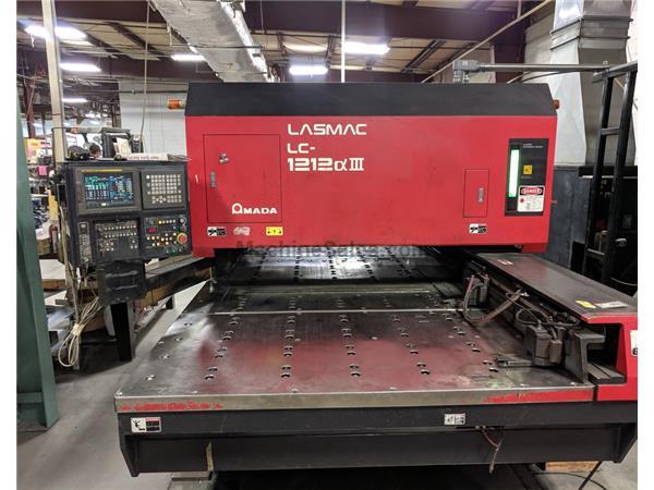 50" x 50" Amada Pulsar LC1212 Alpha III 2000 Watt Laser Cutting S 50" x 50" Amada Pulsar LC1212 Alpha III 2000 Watt Laser Cutting S