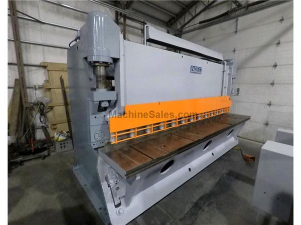 3/8" x 12' Pacific Hydraulic Shear, pwr backgauge, squaring arm 3/8" x 12' Pacific Hydraulic Shear, pwr backgauge, squaring arm