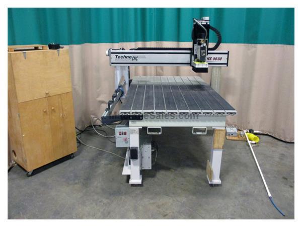 Used Techno Model LCX Series 4848 CNC Router