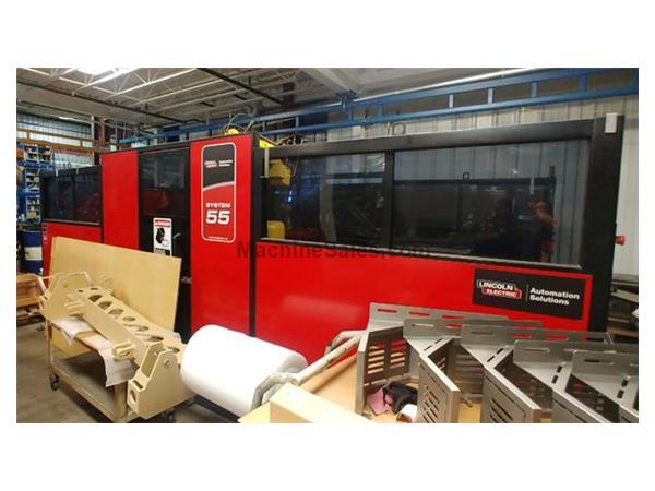 Lincoln Electric System 55 MiG Robotic Welding Cell (2013) Lincoln Electric System 55 MiG Robotic Welding Cell (2013)