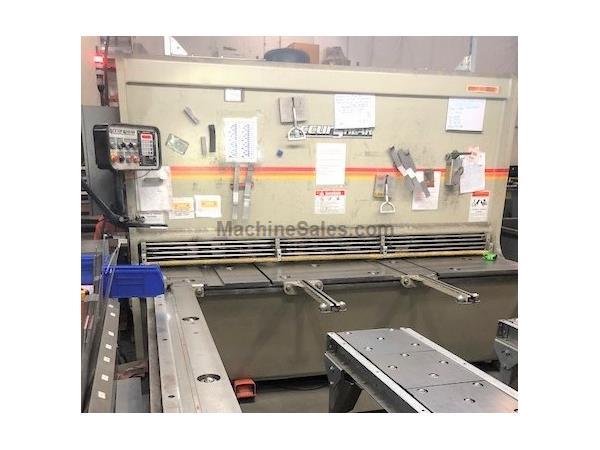 ACCURSHEAR 65008, 2008, 1/2" x 8', 10' ARM, 16 TON HOLD DOWN, ACCURSHEAR 65008, 2008, 1/2" x 8', 10' ARM, 16 TON HOLD DOWN,