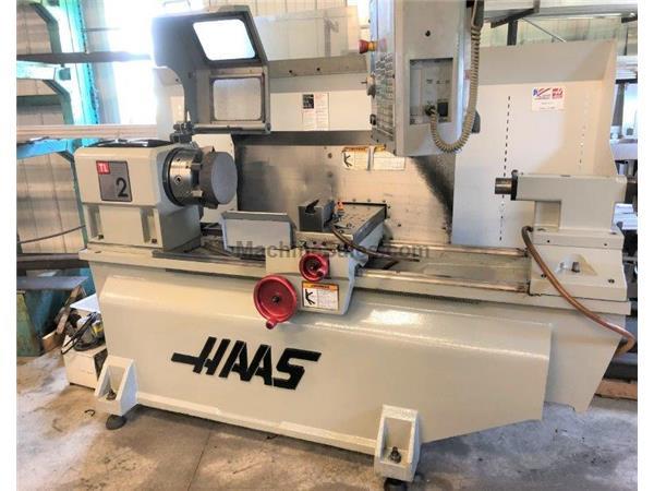 HAAS TL-2, 2006, 10" CHUCK, TAILSTOCK, STEADY REST, TOOL POST, LOW HOU HAAS TL-2, 2006, 10" CHUCK, TAILSTOCK, STEADY REST, TOOL POST, LOW HOU