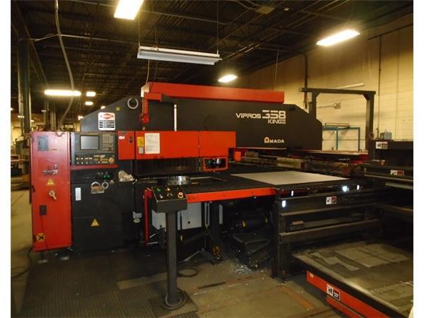 Amada Vipros 358 King II CNC Turret Punch Amada Vipros 358 King II CNC Turret Punch