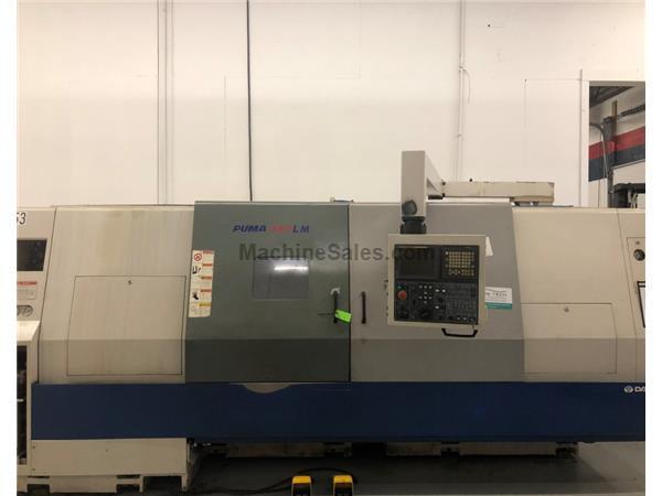 2005 Daewoo Puma 400LMB Long Bed CNC Turning Center with Live Tool 2005 Daewoo Puma 400LMB Long Bed CNC Turning Center with Live Tool