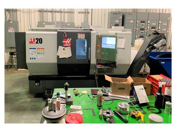 HAAS ST-20, 2016, LIVE MILLING, COLLET CHUCK, CHIP CONVEYOR, ONLY 1,000 HRS HAAS ST-20, 2016, LIVE MILLING, COLLET CHUCK, CHIP CONVEYOR, ONLY 1,000 HRS