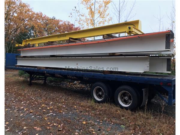 TWIN 5 TON TROLLIES 34' SPAN 135' RUNWAY NEW UNUSED TWIN 5 TON TROLLIES 34' SPAN 135' RUNWAY NEW UNUSED