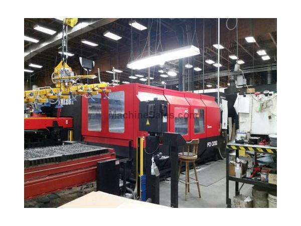 AMADA GEMINI FO-3015, 4,000 WATT, APPROX.71,400 HRS,MFG:2004