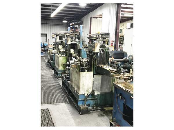 8" (203mm) x 4" (101mm), TORRINGTON, 3 STAND TANDEM WIRE FLATTENING LINE (13642) 8" (203mm) x 4" (101mm), TORRINGTON, 3 STAND TANDEM WIRE FLATTENING LINE (13642)
