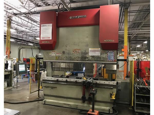 485 Ton x 10' Accurpress Accel 548510 CNC Press Brake 485 Ton x 10' Accurpress Accel 548510 CNC Press Brake