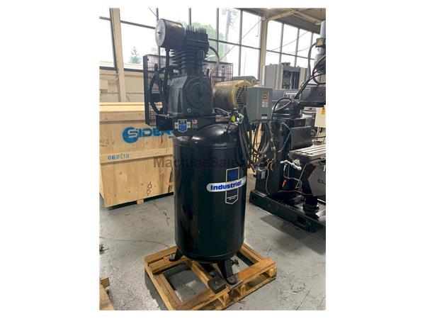 7.5 HP Industrial Air # IV7538015 , air tank mounted air compressor, 21.2 cfm, 175 psi, '1 7.5 HP Industrial Air # IV7538015 , air tank mounted air compressor, 21.2 cfm, 175 psi, '1