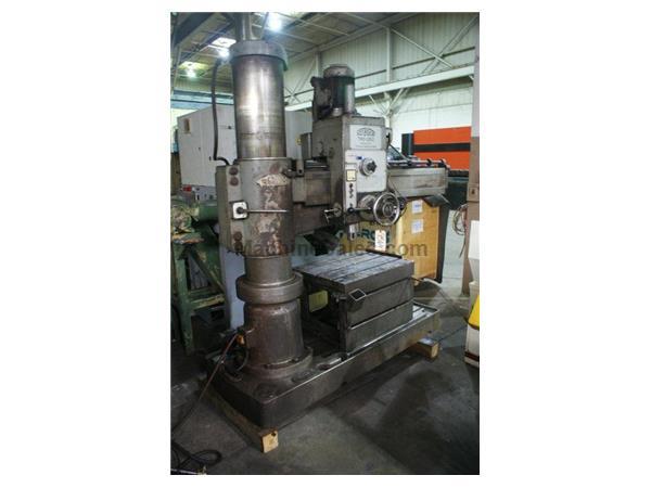 4.2'-12" Soraluce # TRO-1250 , radial drill, 12" vertical travel, 3" quill, 4.2'-12" Soraluce # TRO-1250 , radial drill, 12" vertical travel, 3" quill,