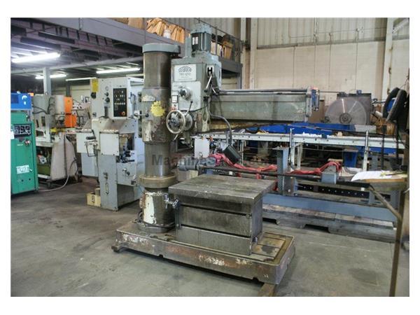 4.2'-12" Soraluce # TRO-1250 , radial arm drill, 12" vertical spindle, 3" q 4.2'-12" Soraluce # TRO-1250 , radial arm drill, 12" vertical spindle, 3" q