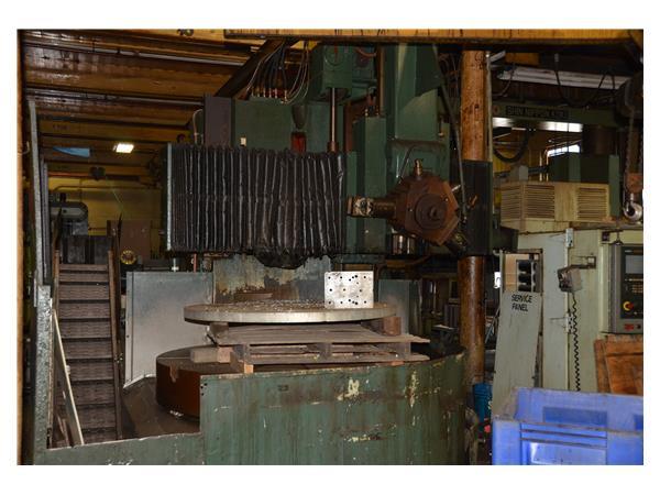 Webster &amp; Bennett VTL 72&quot; Table, 84&quot; Swing Siemens CNC