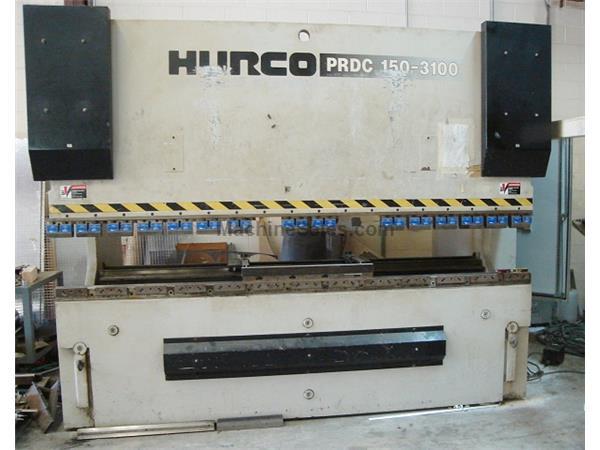 Hurco-Beyeler 165 Ton x 10&#39; Hydraulic Press Brake