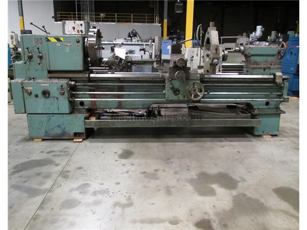 1982 TOS SN71B GAP BED ENGINE LATHE WITH INCH/METRIC THREADING, 28” X 80&qu