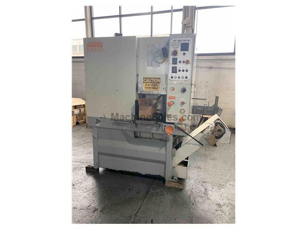 10" x 10" Kasto # SSB260VA , full auto,49-410 FPM,5.5 HP, chip conv, auto barfd, 10" x 10" Kasto # SSB260VA , full auto,49-410 FPM,5.5 HP, chip conv, auto barfd,