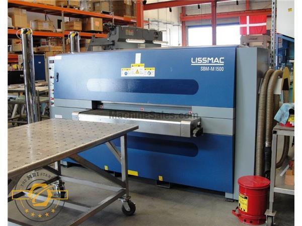 LISSMAC, SBM-M 1500 S2-60, 60" BELT WIDTH, BELT GRINDER, NEW: 2015 LISSMAC, SBM-M 1500 S2-60, 60" BELT WIDTH, BELT GRINDER, NEW: 2015