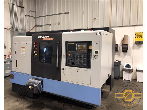 DOOSAN, PUMA 2500 LY, 23" SWING, FANUC 18TiB CNTRL, 10" Chk, NEW: DOOSAN, PUMA 2500 LY, 23" SWING, FANUC 18TiB CNTRL, 10" Chk, NEW:
