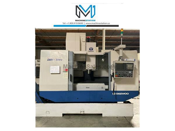 DAEWOO DOOSAN DMV-500S VERTICAL MACHINING CENTER DAEWOO DOOSAN DMV-500S VERTICAL MACHINING CENTER