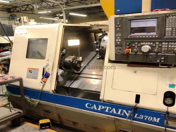 2002 Okuma Captain L370M BB CNC Turning Center With Live Tool and Big Bore