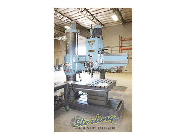 5'-15" Kao Ming # KMR-1600DH , radial drill, auto lube, #5MT, power column, PDF, box 5'-15" Kao Ming # KMR-1600DH , radial drill, auto lube, #5MT, power column, PDF, box
