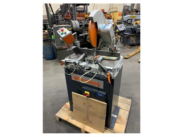 7" Elumatec # MSG73 , semi-auto non-ferrours saw, 15" blade, 3400 RPM, 4.1 HP, 1 7" Elumatec # MSG73 , semi-auto non-ferrours saw, 15" blade, 3400 RPM, 4.1 HP, 1