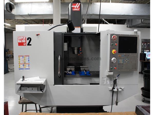 2012 Haas Super Mini-Mill 2 CNC Vertical Milling Machine 2012 Haas Super Mini-Mill 2 CNC Vertical Milling Machine