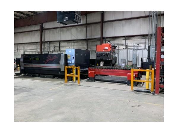 2000 WATT AMADA ENSIS-3015AJ, 5&#39; X 10&#39; APPROX:1790 CUTTING HOURS,MF