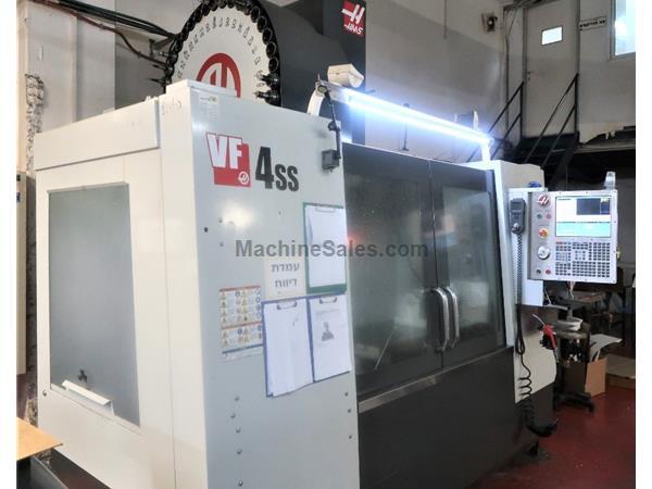 HAAS MODEL VF-4SS 3-AXIS PRECISION CNC VERTICAL MACHINING CENTER 2014 HAAS MODEL VF-4SS 3-AXIS PRECISION CNC VERTICAL MACHINING CENTER 2014
