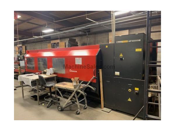 4000 WATT AMADA FO-3015NT, 5' X 10',MFG:2006 TOTAL:56,600 HRS(10/29 4000 WATT AMADA FO-3015NT, 5' X 10',MFG:2006 TOTAL:56,600 HRS(10/29